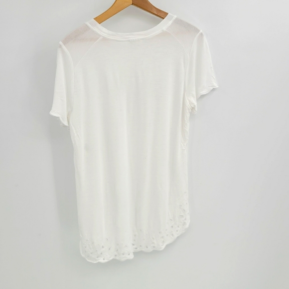 Wilfred Cut out and Scallop Hem Tee - Picture 4 of 8